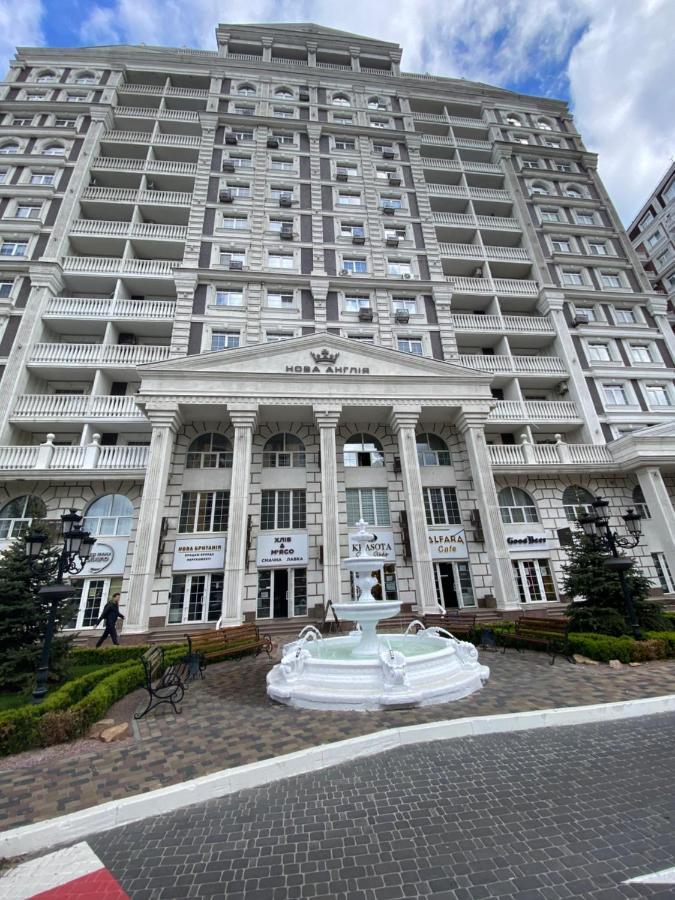 Апартаменты Киев, Новая Англия Kijev Kültér fotó